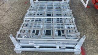 折りたたみ式 鋼製パレット